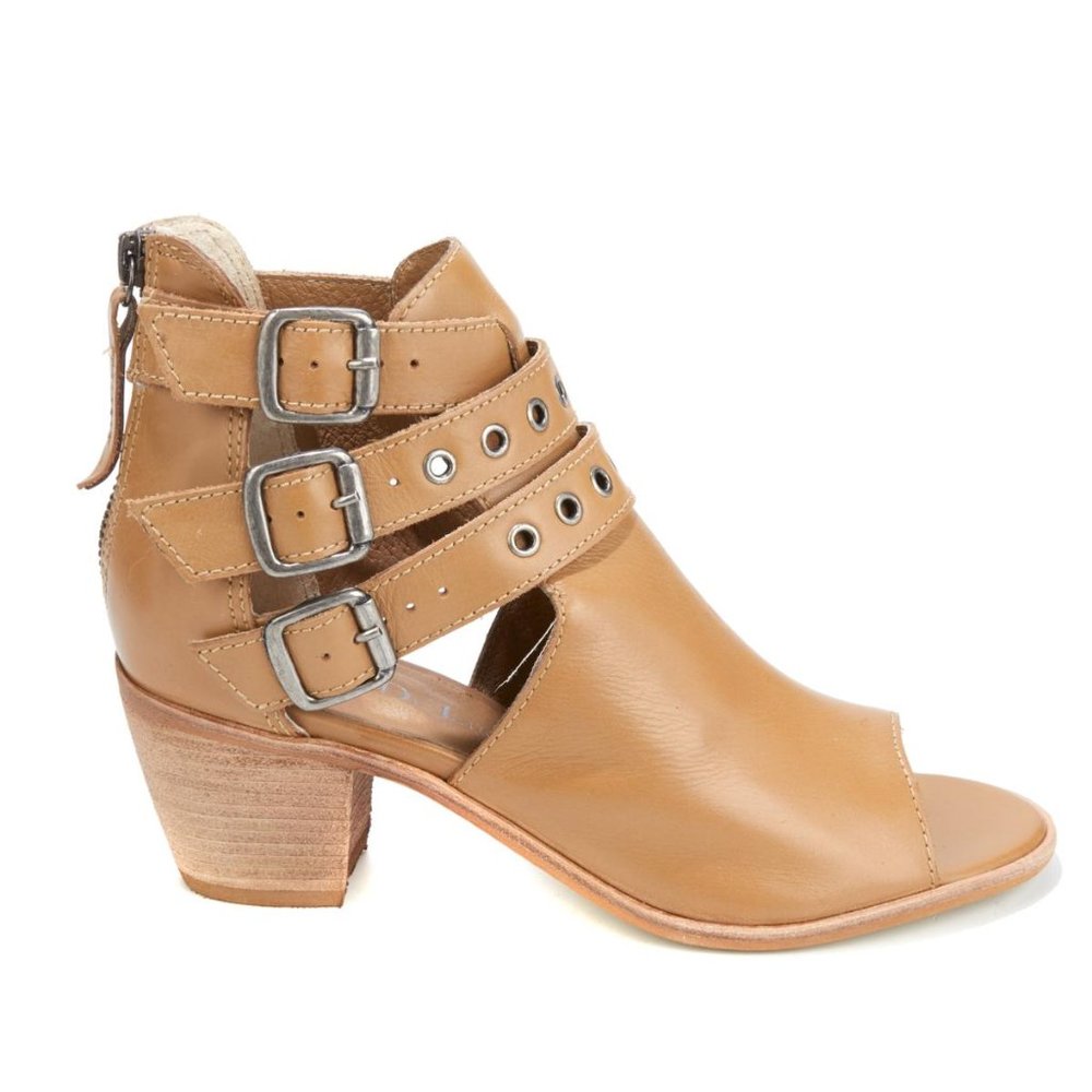 Diego di Lucca Royalty Strappy Leather Shootie